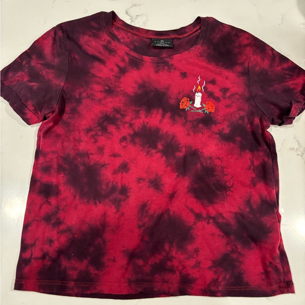 Empyre kids skull tie-dye T-shirt